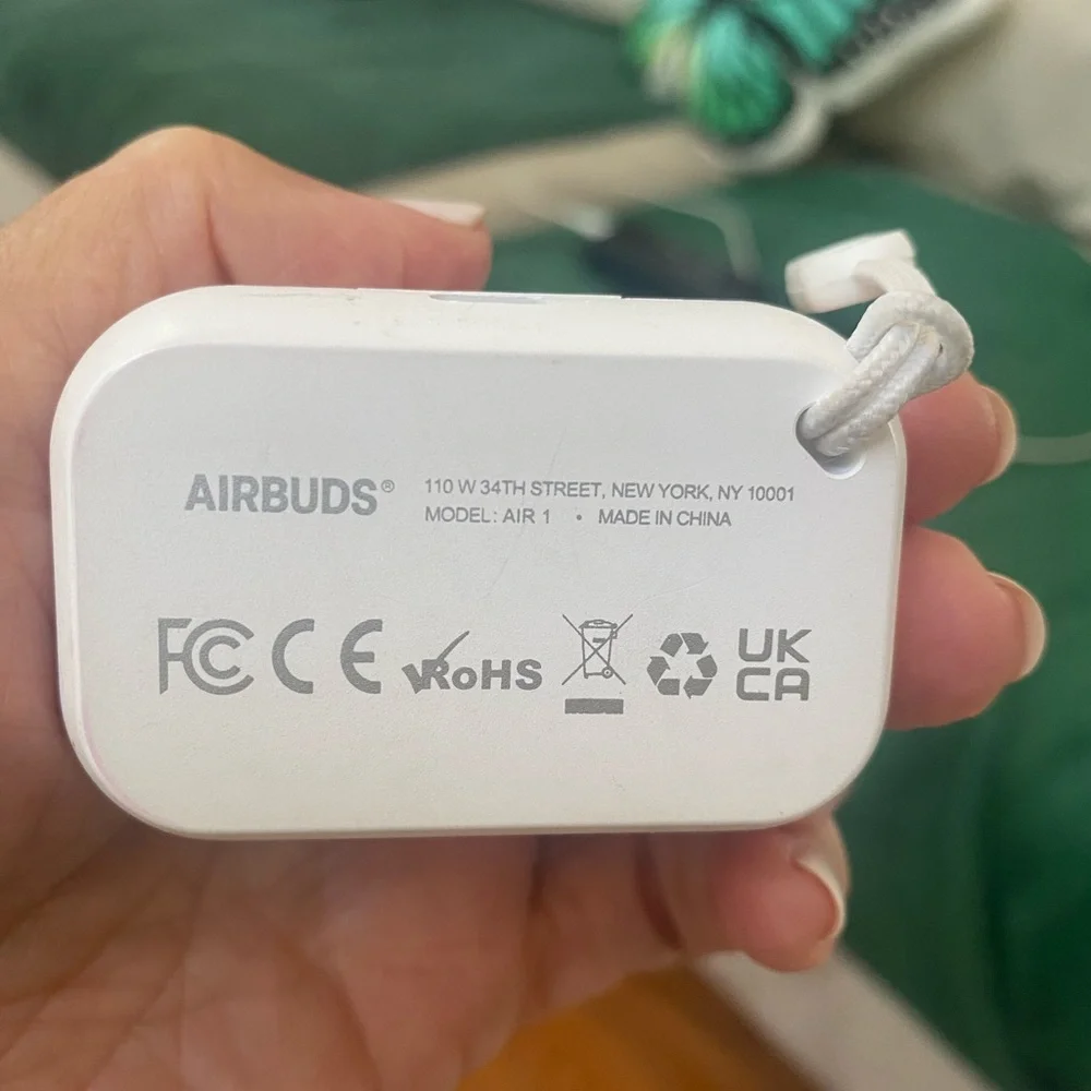 White Wireless Headset